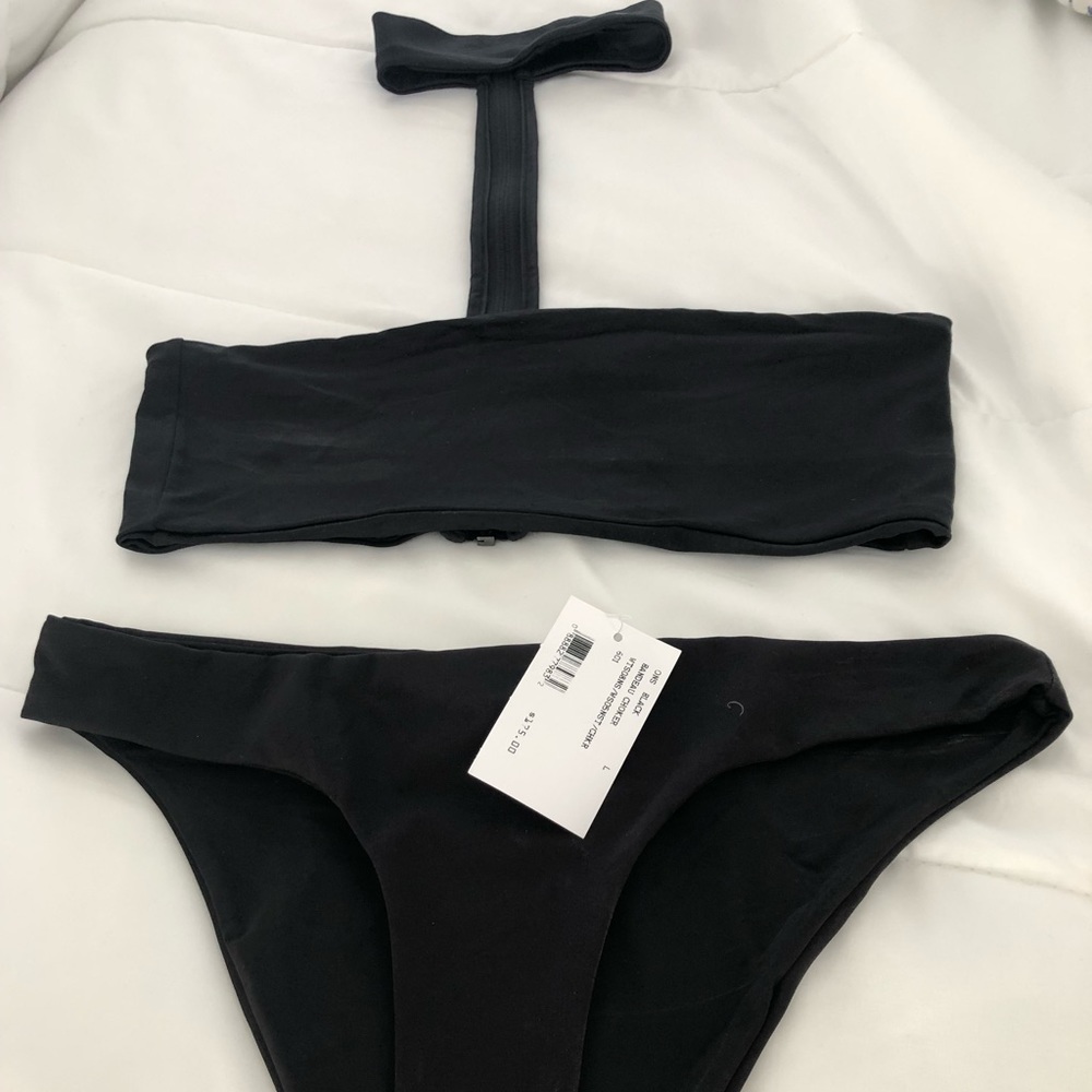 2 PC swimsuit choker style